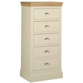 Lundy Painted 5 Drawer Chest Of Drawers 