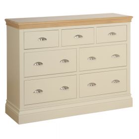 Lundy Painted 3 Over 4 Jumper Deep Chest Of Drawers