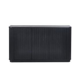 Julian Bowen Louis Fluted Sideboard in Black