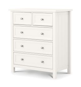 Julian Bowen Maine 3+2 Drawer Chest - Surf White