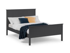 Maine 90cm Bed - Anthracite