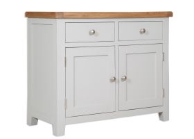 Boston French Grey Living 2 Door/Drawer Contemporary Grey Sideboard