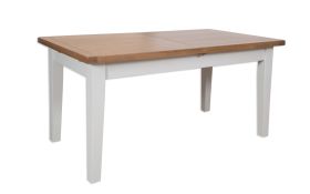 Boston French Grey Living Large Extending Contemporary Grey Table