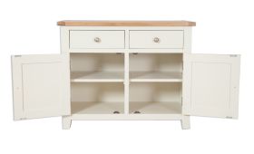 Boston Ivory Living 2 Door/Drawer Ivory Sideboard