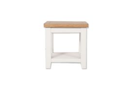 Boston White Living White Lamp Table