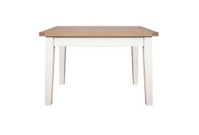 Boston White Living Small Square White Dining Table