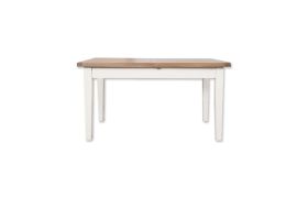 Boston White Living Large Extendable Dining Table