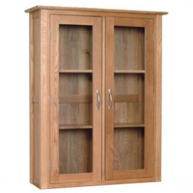 New Oak Small Sideboard Display Cabinet Top
