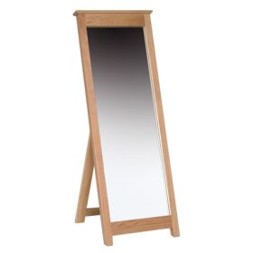 New Oak Vanity Mirror