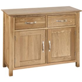 New Oak 2 Door 2 Drawer Sideboard