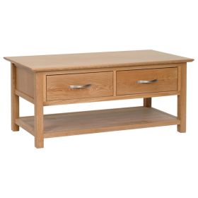 New Oak Coffee Table With Drawer