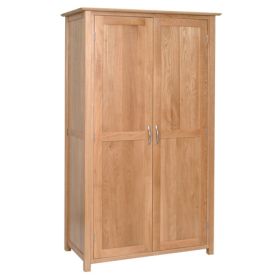 New Oak Double Wardrobe