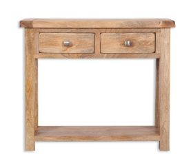 Patiala Console Table in Natural Wood 