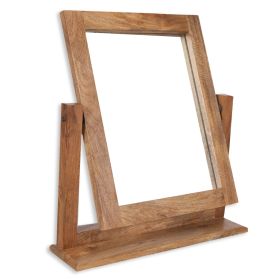 Rajasthan Dresser Mirror in Natural Wood 