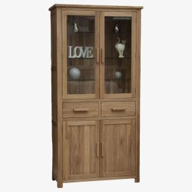 Opus Solid Oak 4D Library Unit