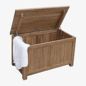 Opus Solid Oak Blanket Box