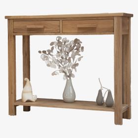 Opus Solid Oak Hall Console Table