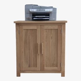 Opus Printer/Occasional Cabinet in Solid Oak