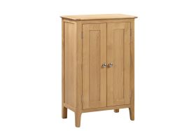 Julian Bowen Cotswold Shoe Cupboard in Oak