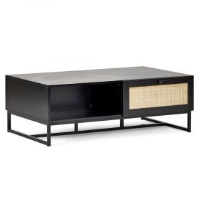 Julian Bowen Padstow Coffee Table in Black