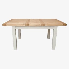 Painted Deluxe Solid Oak Extending Table