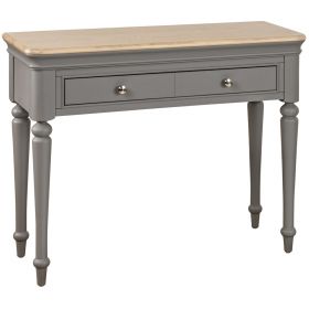 Pebble Dressing Table With Stool And Mirror