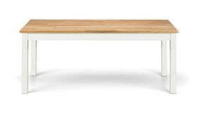 Julian Bowen Coxmoor Coffee Table in Ivory & Oak