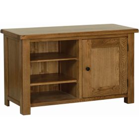 Rustic Oak 1 Door Tv Stand