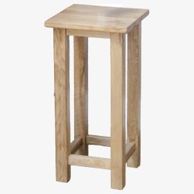 Opus Occasional Square Lamp Table in Solid Oak