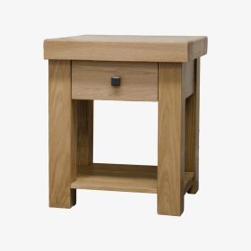 Bordeaux Solid Oak Lamp Table