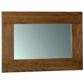 Rustic Oak Wall Mirror