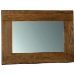 Rustic Oak Wall Mirror