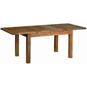 Rustic Oak Large Extending Dining Table