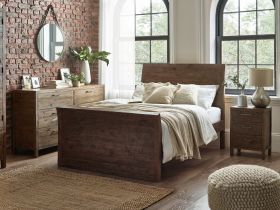 Julian Bowen Heritage Bed in Cashew