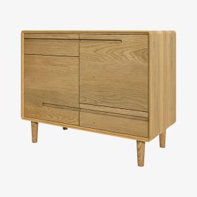 Scandic Small Sideboard in Solid Oak