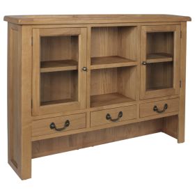 Somerset Oak Large Sideboard Display Top