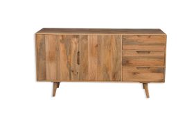 Shimla Large Sideboard in Natural Wood 