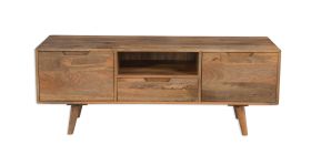 Shimla TV Unit in Natural Wood 