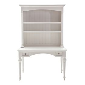 Provence French Country Secretery Desk in Classic White