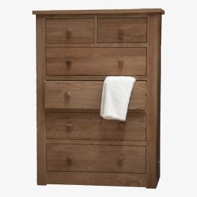 Torino 2+4 Chest of Drawers in Solid Oak