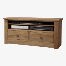 Torino Small Plasma Unit in Solid Oak