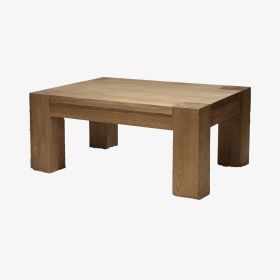 Trend Solid Oak 4 x 2 Coffee Table