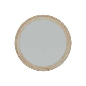 Washed Wood Large Window Mirror
