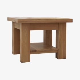 Torino Solid Oak 2 x 2 Coffee Table