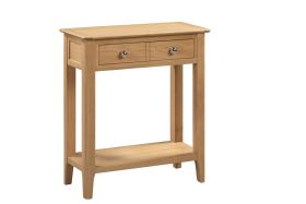 Julian Bowen Cotswold Console Table in Oak