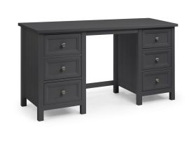 Julian Bowen Maine Dressing Table in Anthracite
