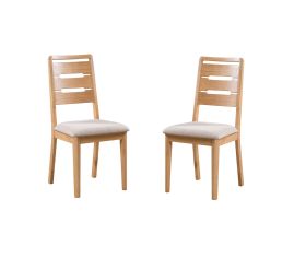 Julian Bowen Set Of 2 Curve Dining Chairs
