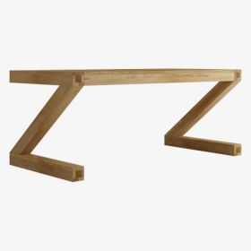 Small Z Dining Table in Solid Oak