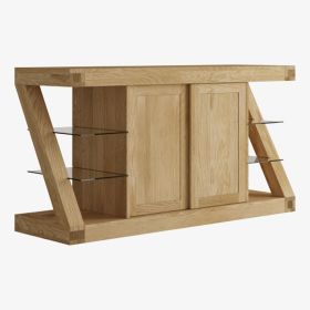 Z Large Sideboard in Solid Oak