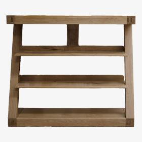 Z Small Bookcase in Solid Oak